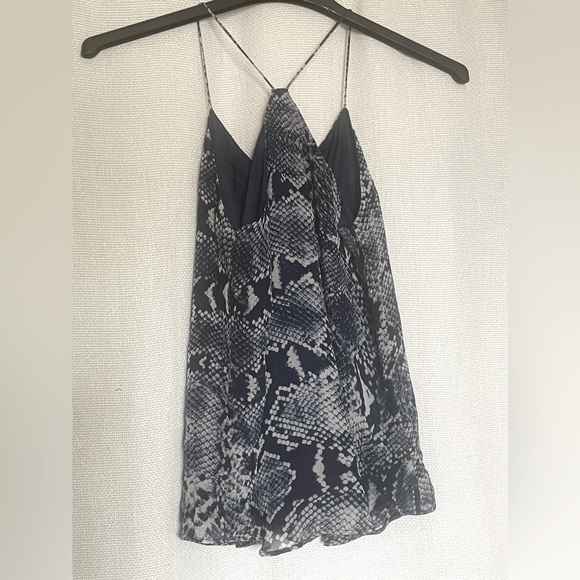 Lavender Brown reptile print cami - Picture 4 of 7